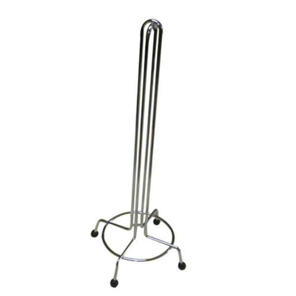 Toiletrolhouder - zilver - 47 cm - Badkamer/toiletaccessoires
