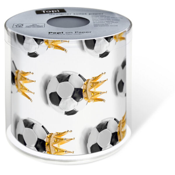 Voetbal toiletpapier 3 laags