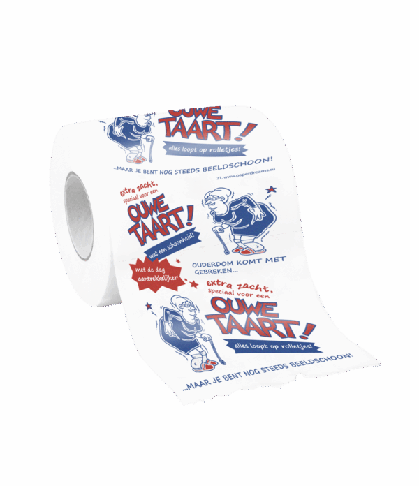 Toiletpapier - Ouwe taart